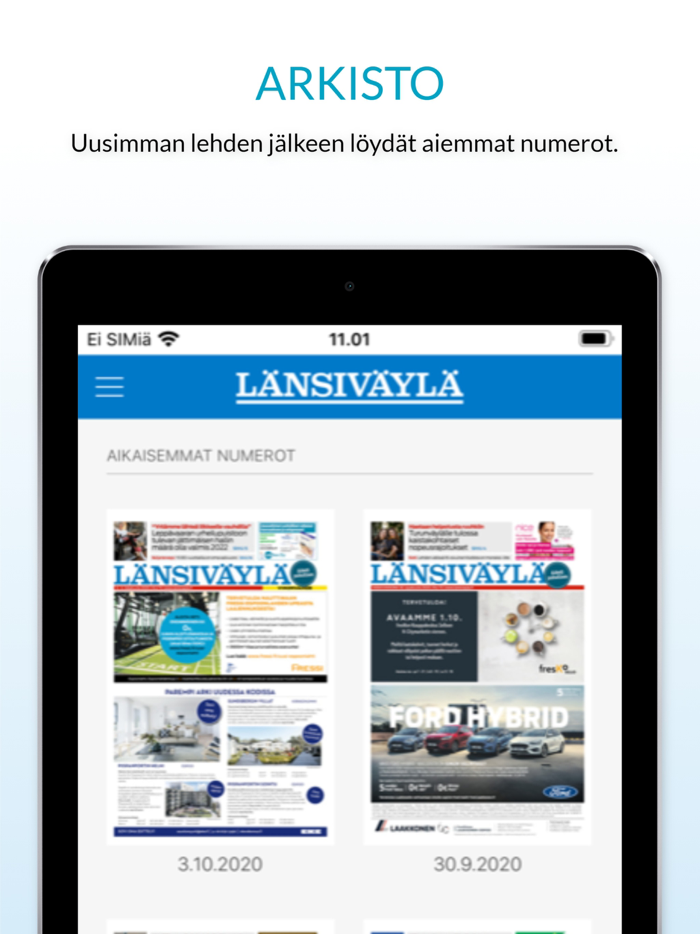 Länsiväylä päivän lehti