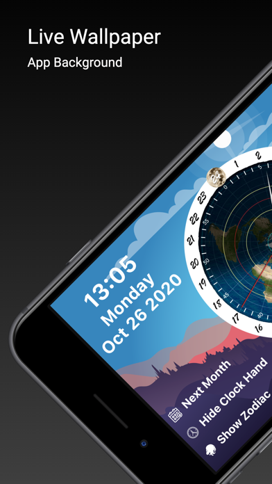 Flat Earth Sun, Moon Clock Screenshot