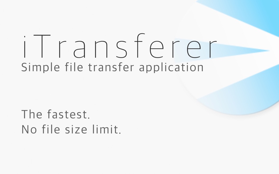 File Transfer app　:iTransferer - 1.0 - (macOS)