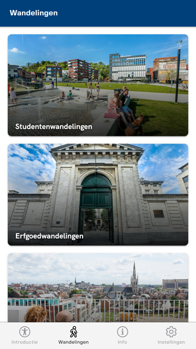 KU Leuven Walking Tours Screenshot