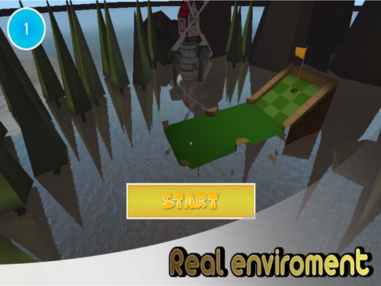 Screenshot #6 pour Lets Play Mini Golf 3D