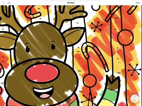 Coloring Christmas Bookのおすすめ画像5