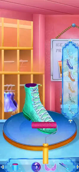 Game screenshot Принцесса на коньках hack