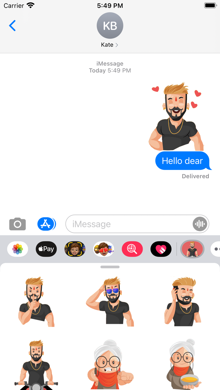 Tamil Animate Stickers