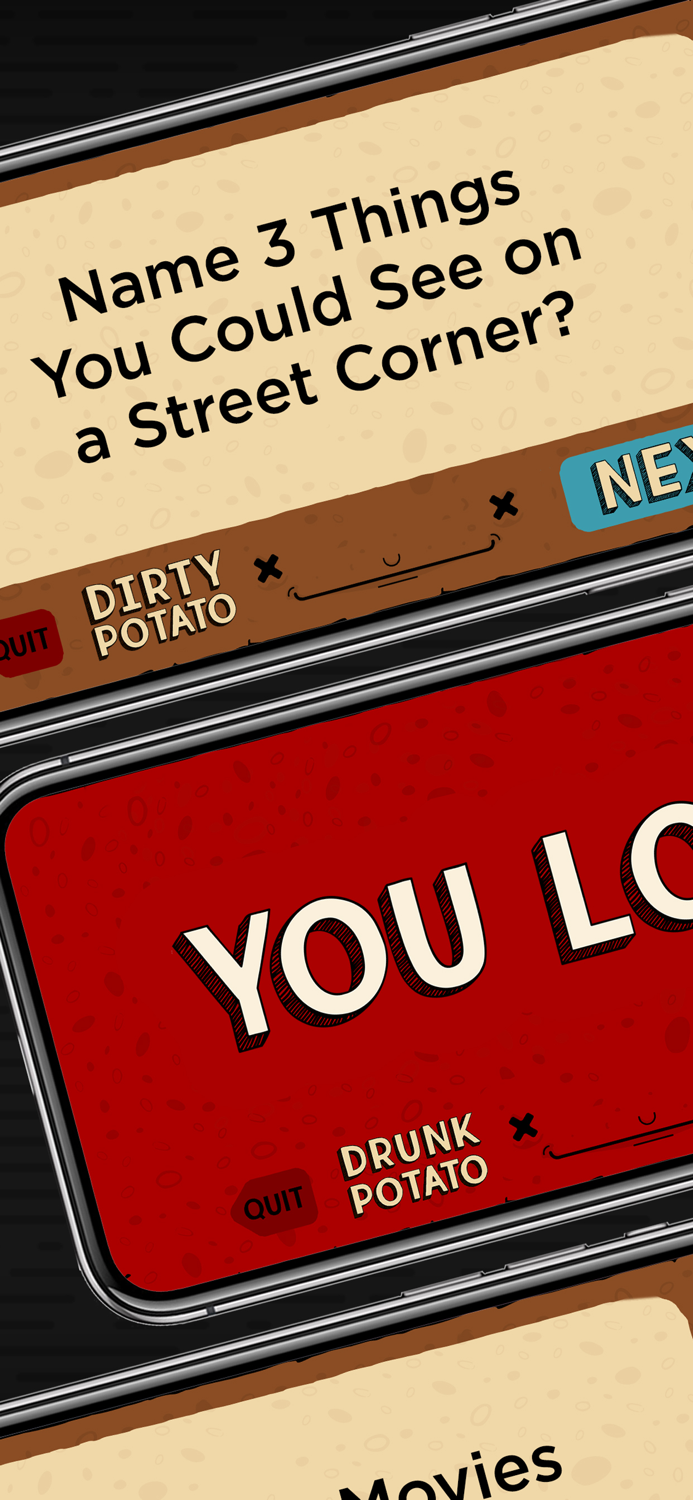 Dirty Potato Party Game