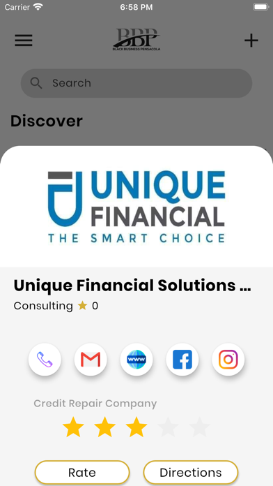 Black Business Pensacola Screenshot
