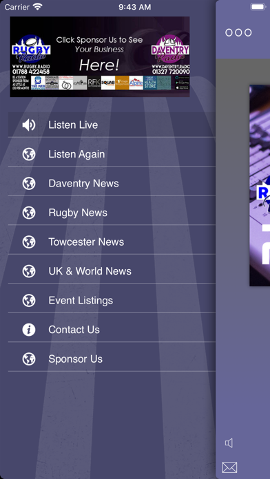 Rugby And Daventry RADio screenshot 2