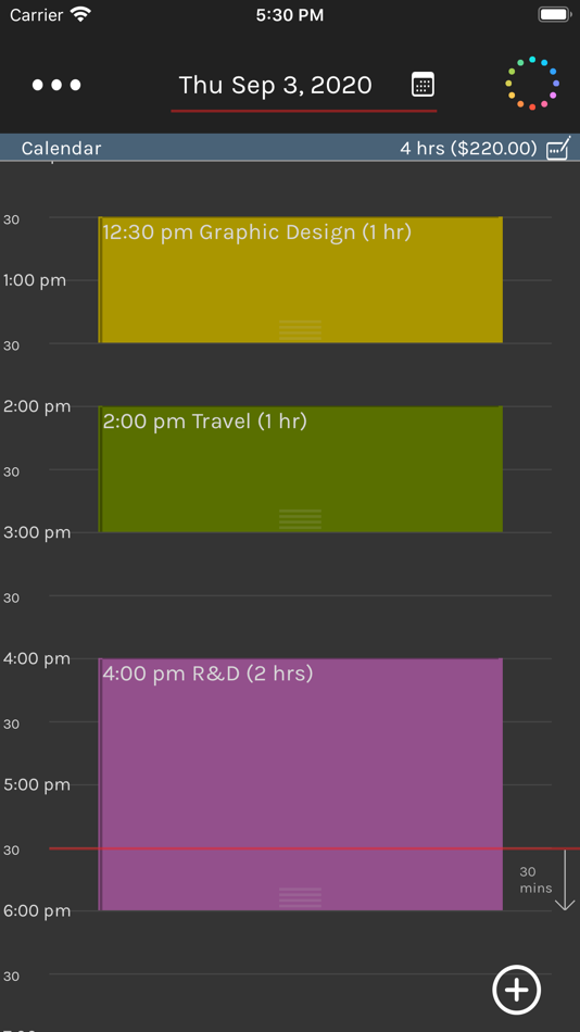 #7. Tock Time Tracker (iOS) 由: Christian Clare