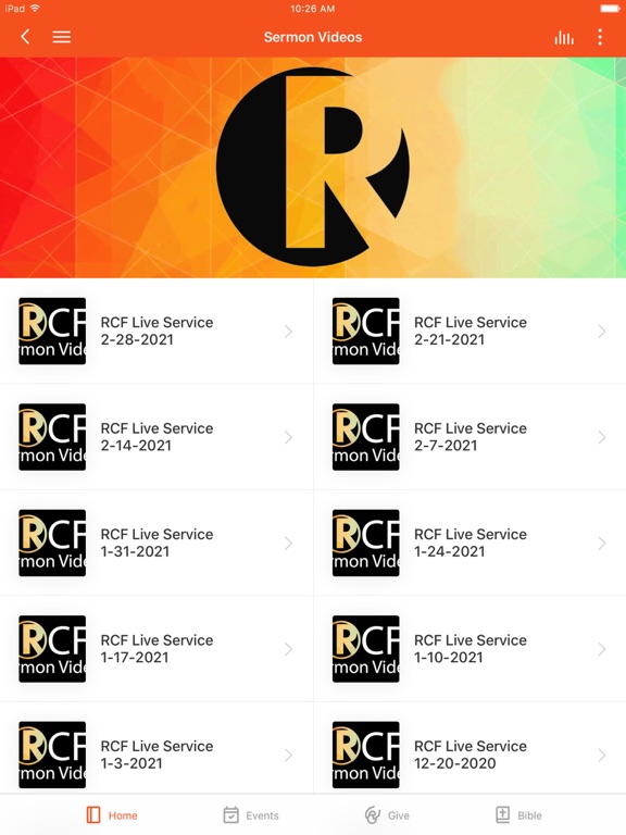 Screenshot #5 pour River City Fellowship
