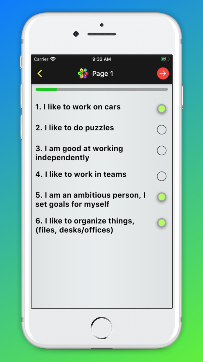 Holland Codes - RIASEC Test