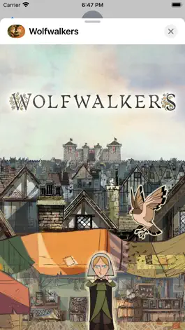 Game screenshot Wolfwalkers Stickers Apple TV+ mod apk