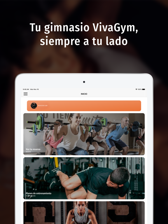 Screenshot #4 pour VivaGym Online
