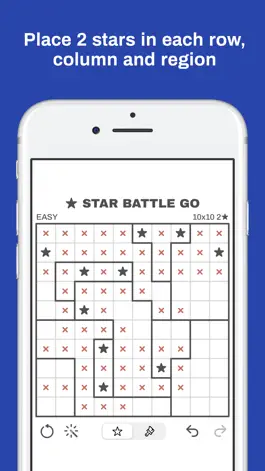 Game screenshot Star Battle Go - Logic Puzzles apk