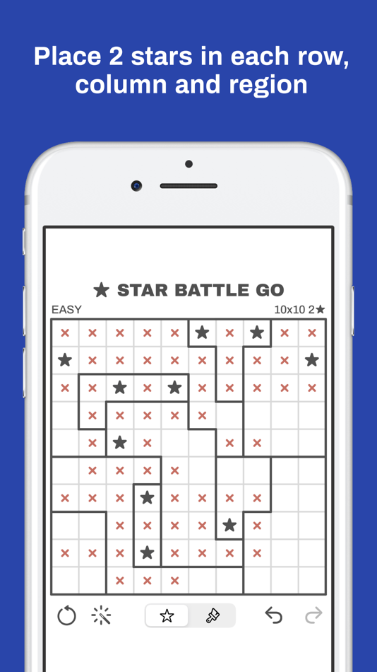 #2. Star Battle Go - Logic Puzzles (iOS) 来自: Summit Studio (CA)