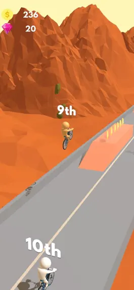 Game screenshot Bike Race 3d! apk