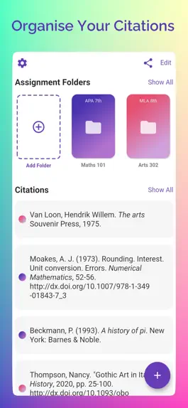 Game screenshot Cite It Now: Easy referencing mod apk