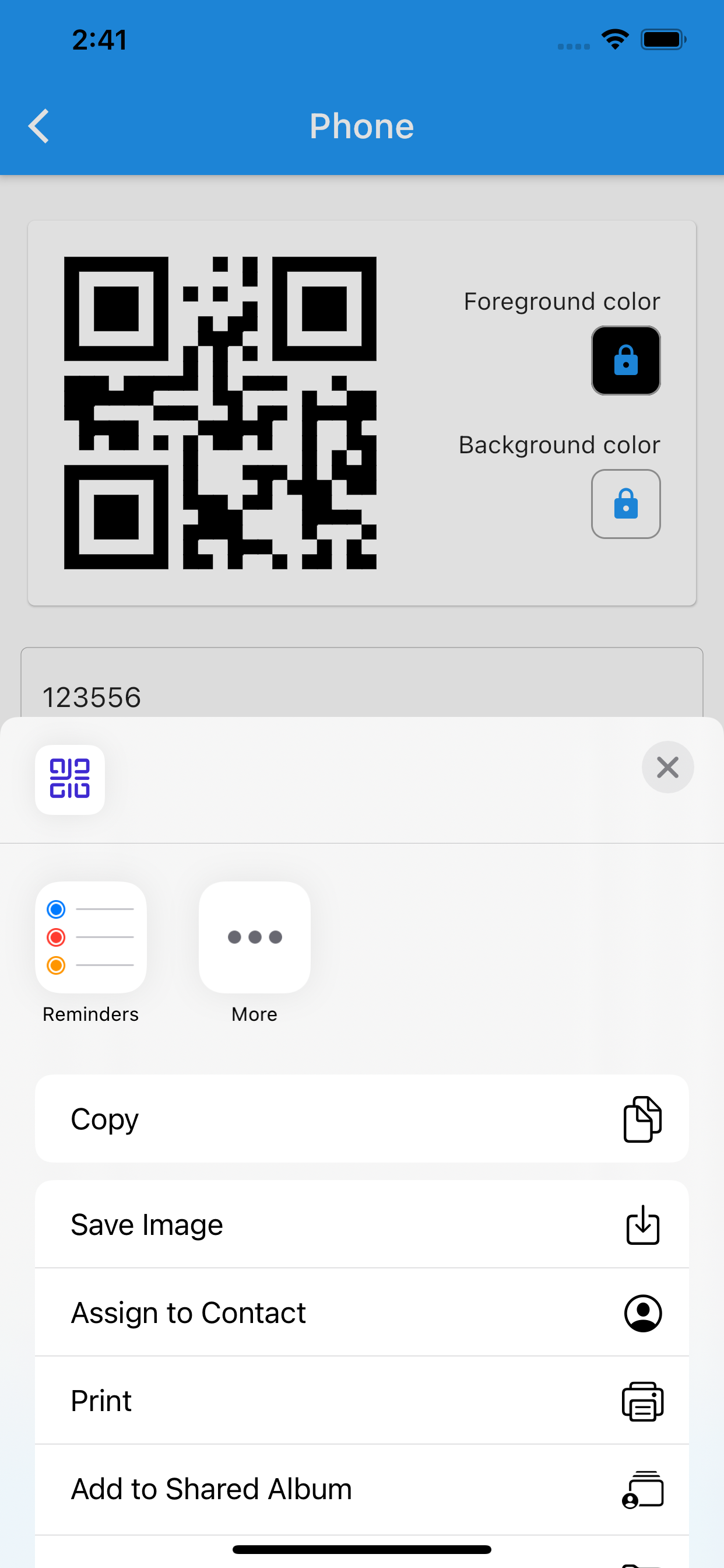 QR-Code Scanner .