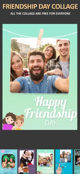 Game screenshot Friendship Day Photo Frames Ap apk