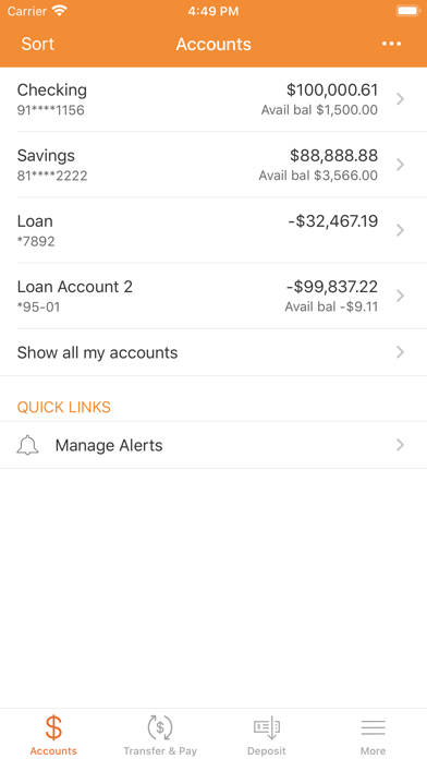 Interamerican Bank Mobile Screenshot