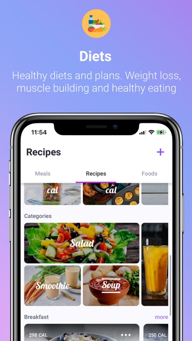 Yamfit: Diet & Food Tracker screenshot 3