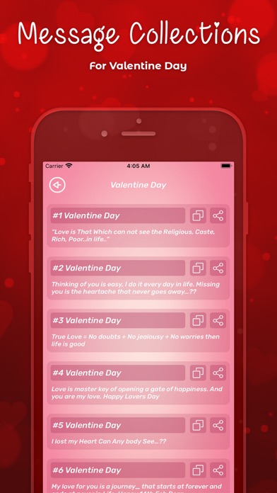 Valentine Romantic Love Quotes Screenshot