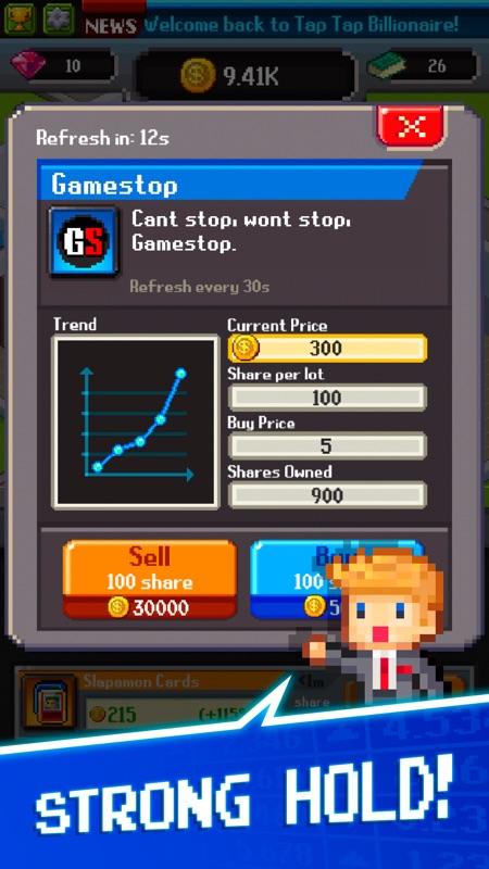 Tap Tap Trillionaire : Invest! screenshot 1