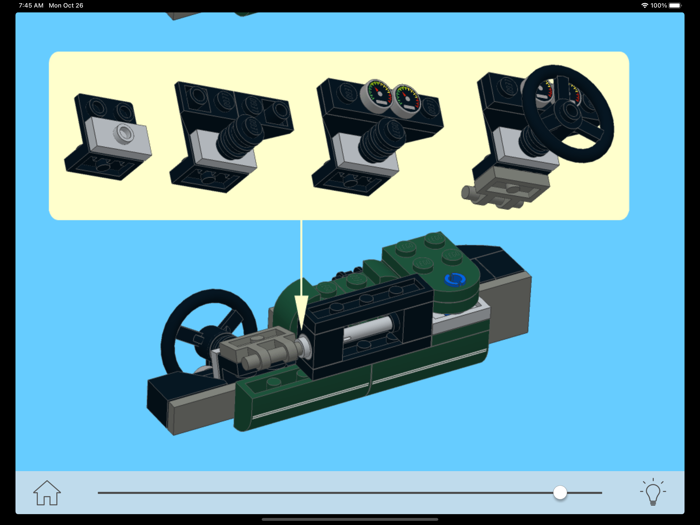 VW Golf for LEGO 10242 Set