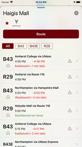 Game screenshot UMass BusTrack hack