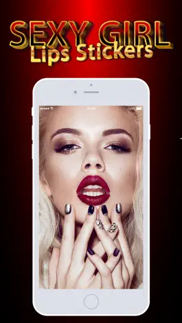 Game screenshot Sexy Girl Lips Stickers apk