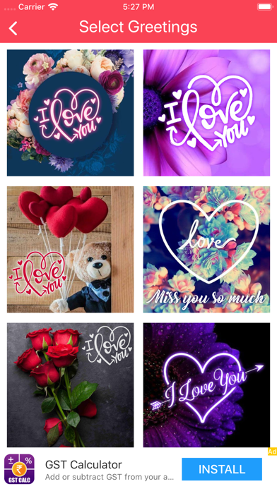 Love Messages & Quotes Screenshot