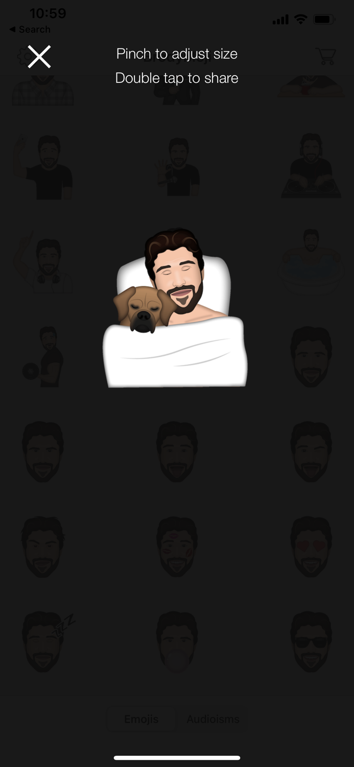 BrodyMoji with Audioisms