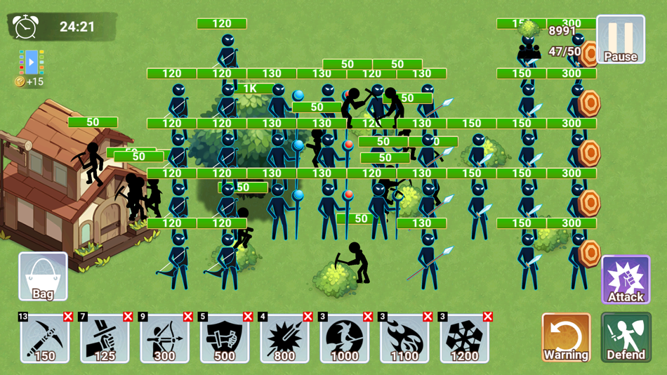 #1. Match Man Wars - Shadow Realms (iOS) Podle: 云飞 李