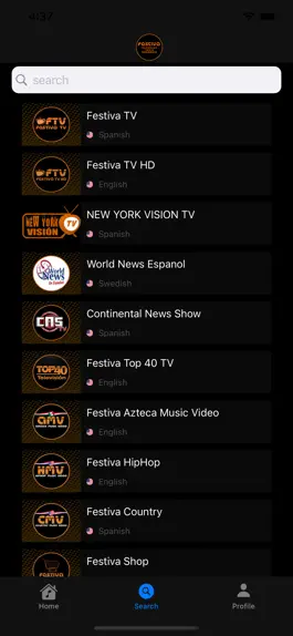 Game screenshot Festiva TV & Radio apk