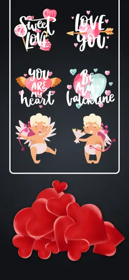 Game screenshot Valentine's Day Stickers!! apk