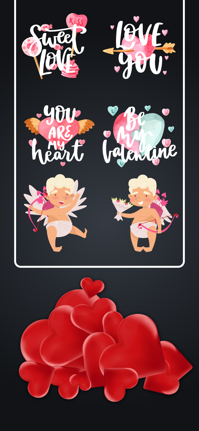 Valentines Day Stickers