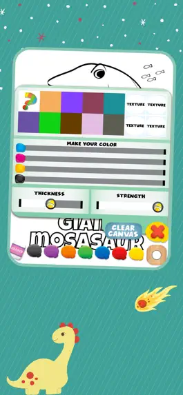 Game screenshot Kids Paint & Play: Dinosaur apk