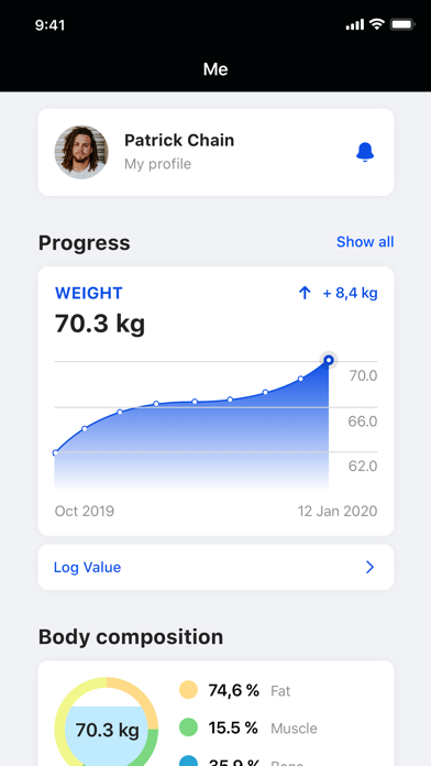 FCF Sports Performance Screenshot