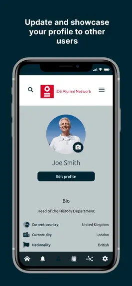 Game screenshot IDS Alumni Network App apk