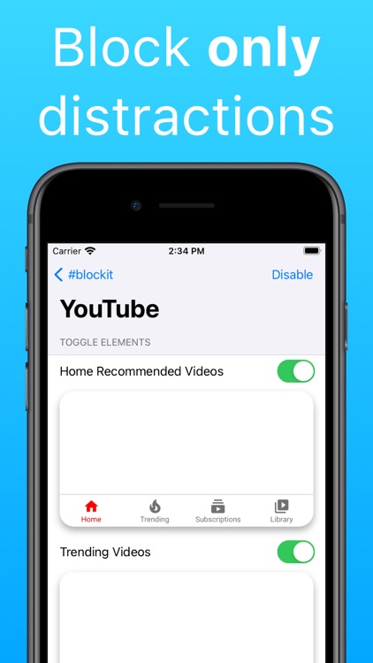 #blockit: Block distractions screenshot-0
