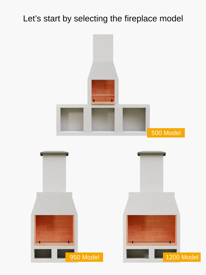 AR Outdoor Fireplace Designer