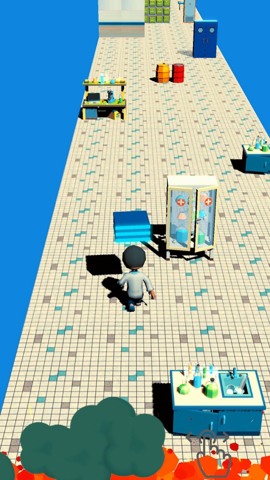 #4. LabRun: 3D Endles Runner (iOS) Podle: kerem yokuva