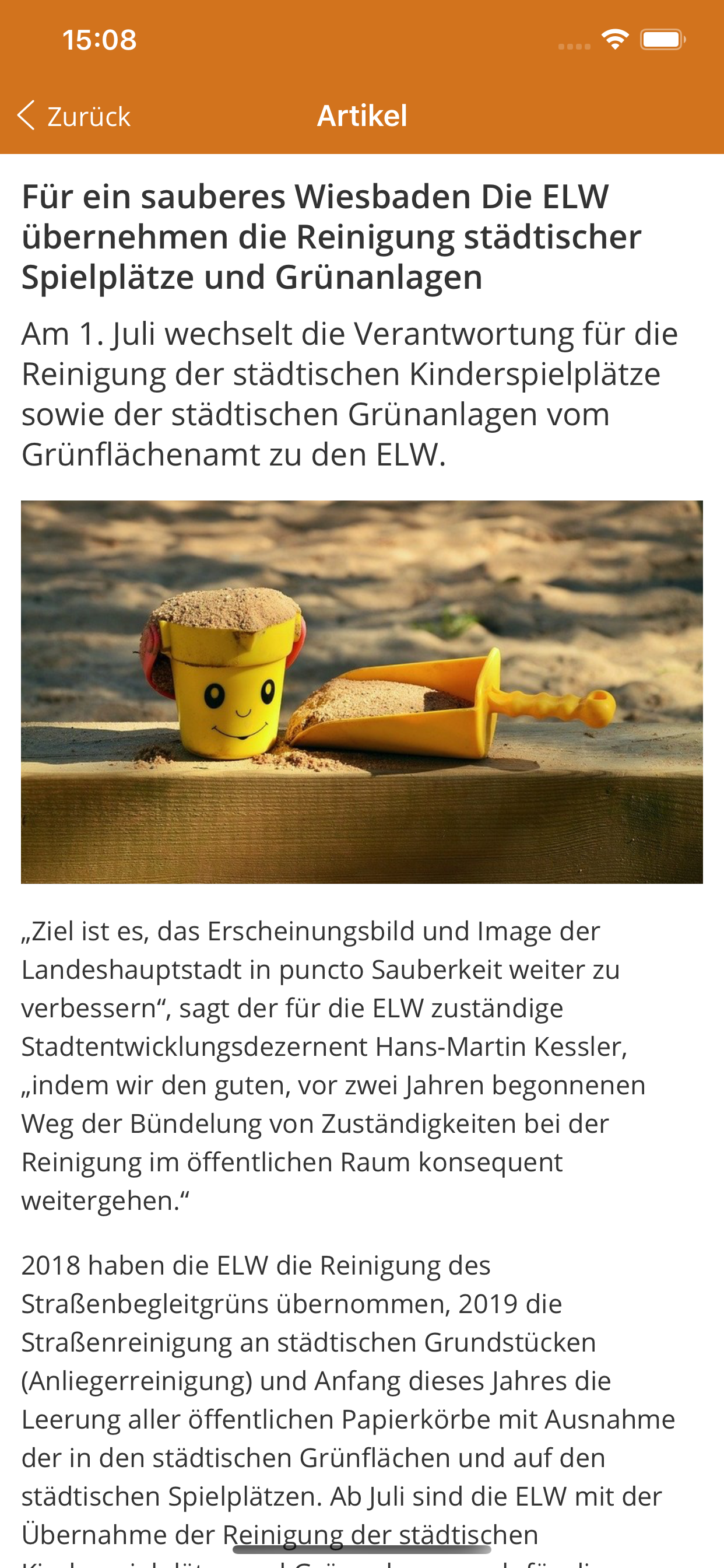 ELWIS - die App der ELW