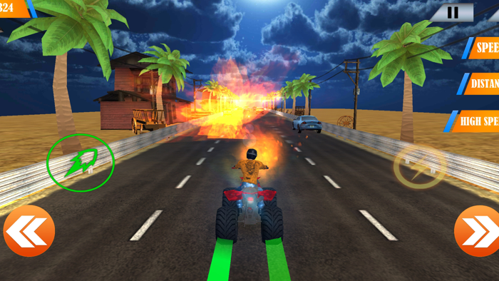 ATV Quad Bike Shooting