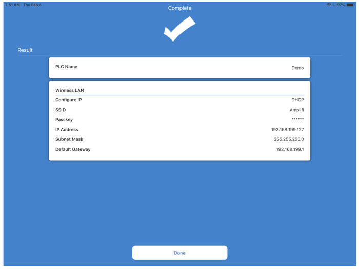CLICK PLUS Provisioning
