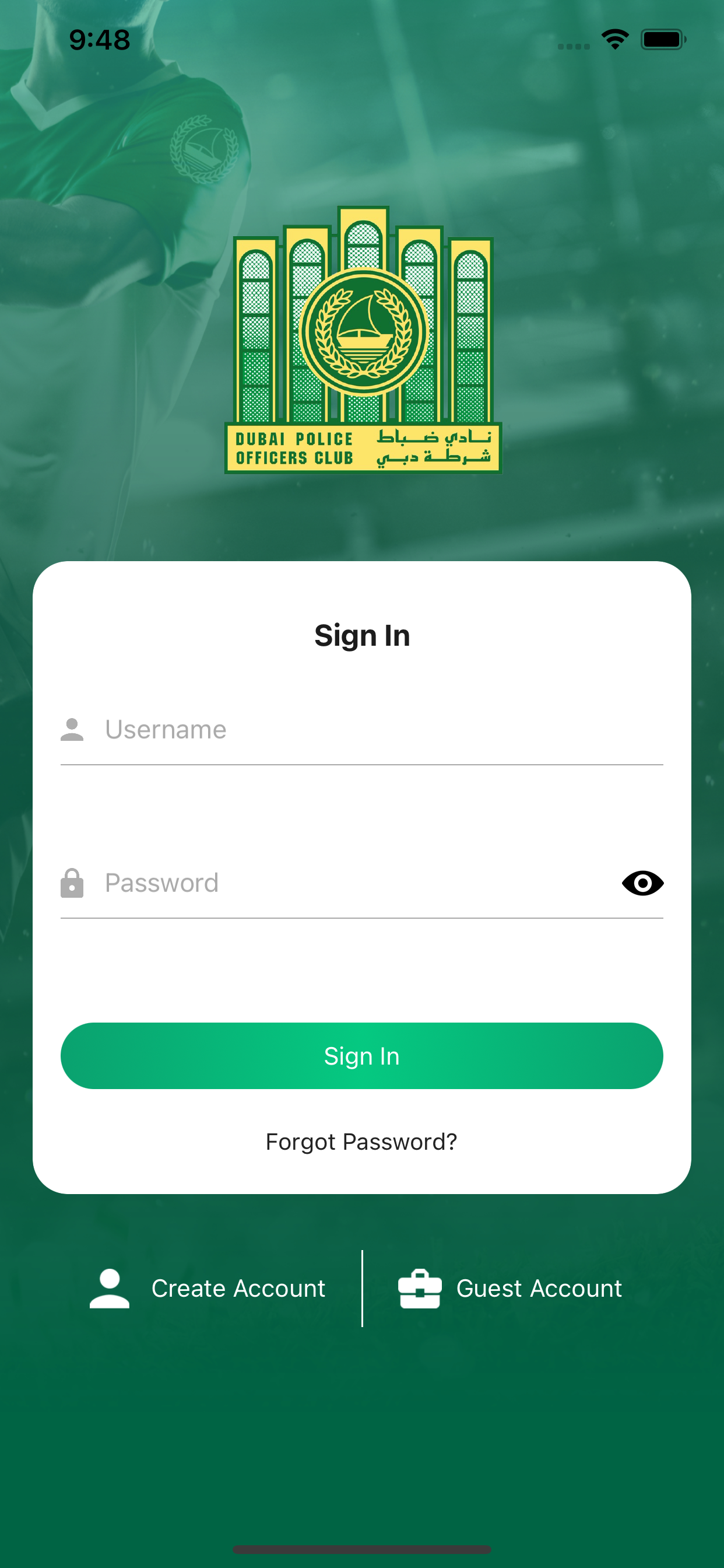 Officers Club App