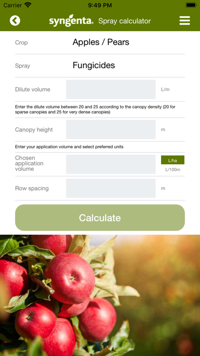Syngenta Horticulture Screenshot