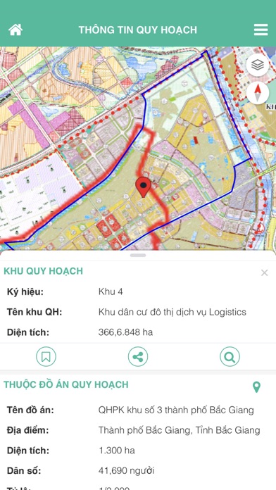 Quy hoạch Bắc Giang Screenshot