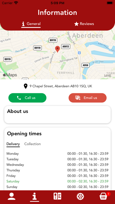 Bodrum Kebab House Aberdeen Screenshot