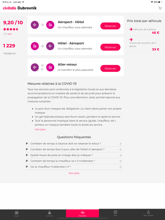 Screenshot #6 pour Guide de Dubrovnik Civitatis