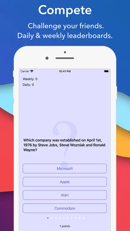 Widget Trivia screenshot 2 of 3